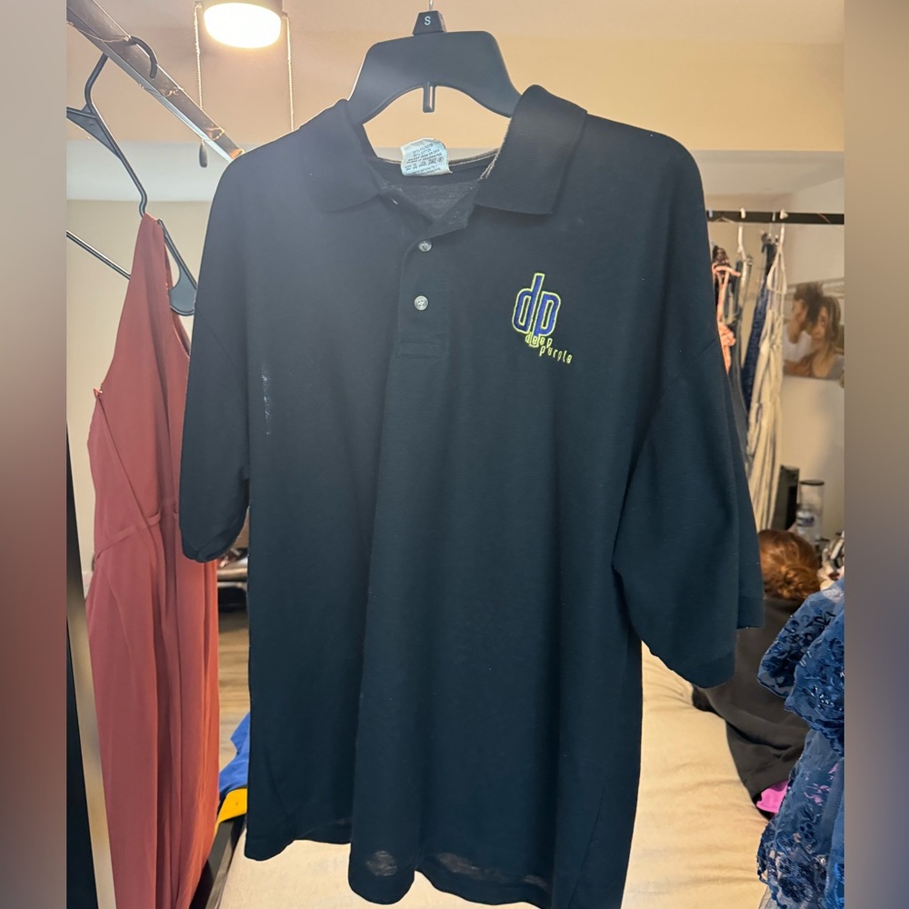 Vintage Deep Purple Band Polo Promo Tag Size XL